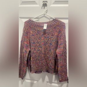 Gap multicolored knit sweater